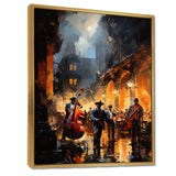 Jazz Harlem Renaissance IV - People Canvas Wall Art