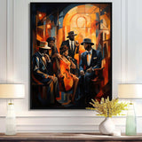 Jazz Harlem Renaissance V - People Canvas Wall Art