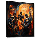 Jazz Harlem Renaissance V - People Canvas Wall Art