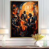 Jazz Harlem Renaissance V - People Canvas Wall Art