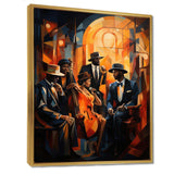 Jazz Harlem Renaissance V - People Canvas Wall Art