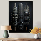 African Mask - People Canvas Wall Art