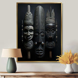 African Mask - People Canvas Wall Art