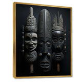 African Mask - People Canvas Wall Art