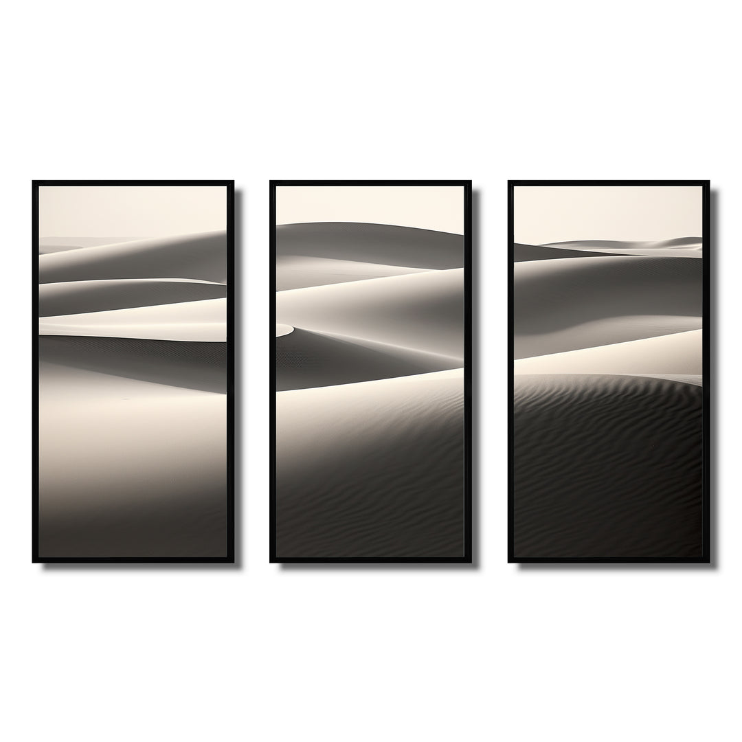 Grey Saharan Dunes I - Multi-Panels