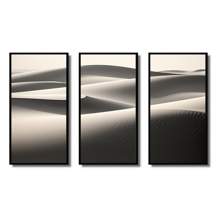 Grey Saharan Dunes I - Multi-Panels