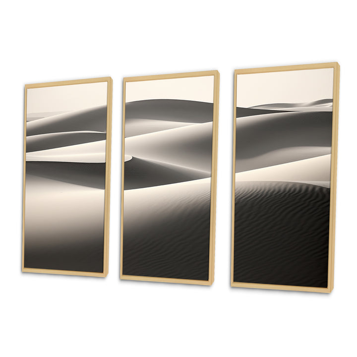 Grey Saharan Dunes I - Multi-Panels