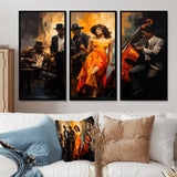 African American Art Spirit I - Multi-Panel Canvas Prints