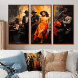 African American Art Spirit I - Multi-Panel Canvas Prints