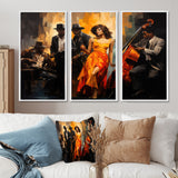 African American Art Spirit I - Multi-Panel Canvas Prints