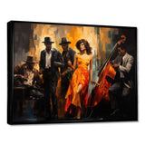 African American Art Spirit I - People Canvas Wall Art