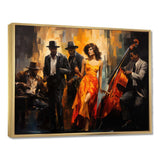 African American Art Spirit I - People Canvas Wall Art