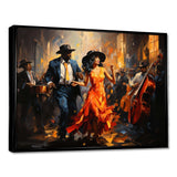 African American Art Spirit II - People Canvas Wall Art