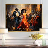 African American Art Spirit II - People Canvas Wall Art