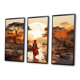 African Journey - Multi-Panel Canvas Prints