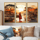 African Journey - Multi-Panel Canvas Prints