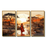 African Journey - Multi-Panel Canvas Prints