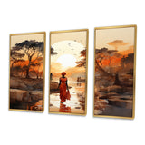 African Journey - Multi-Panel Canvas Prints