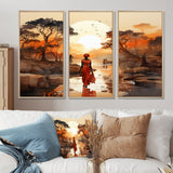 African Journey - Multi-Panel Canvas Prints