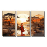 African Journey - Multi-Panel Canvas Prints