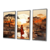African Journey - Multi-Panel Canvas Prints
