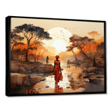 African Journey - People Canvas Wall Art