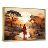 African Journey - People Canvas Wall Art