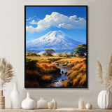 African Kilimanjaro Heights - People Canvas Wall Art