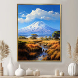 African Kilimanjaro Heights - People Canvas Wall Art