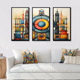 African Ndebele Patterns - Multi-Panels