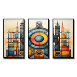 African Ndebele Patterns - Multi-Panels