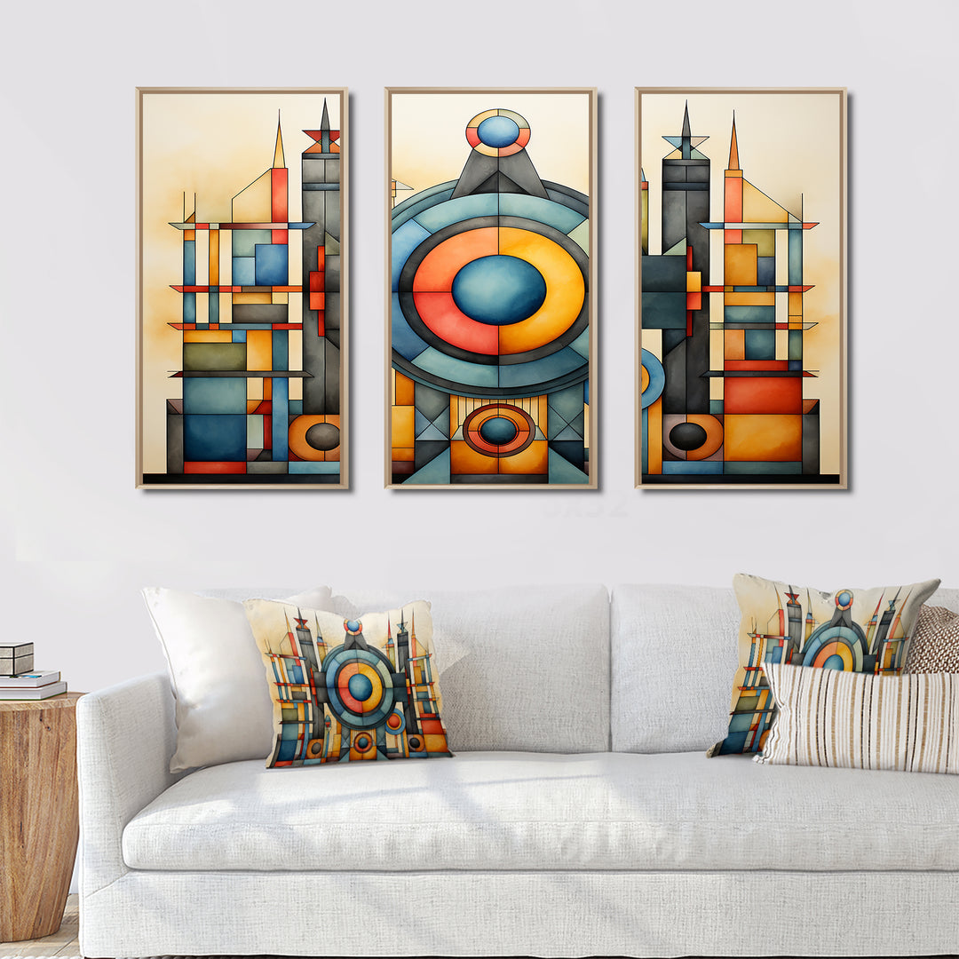African Ndebele Patterns - Multi-Panels
