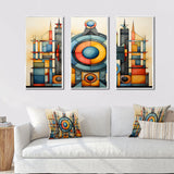 African Ndebele Patterns - Multi-Panels