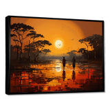 African Savannah Serenade VI - People Canvas Wall Art