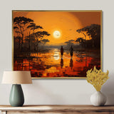 African Savannah Serenade VI - People Canvas Wall Art