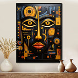 African Tribal Rhythms II - People Canvas Wall Art