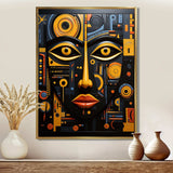 African Tribal Rhythms II - People Canvas Wall Art