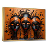 African Tribal Rhythms IV - People Canvas Wall Art