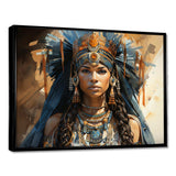 African Tribes Ashanti Royalty - People Canvas Wall Art