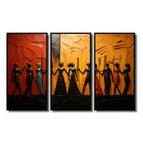 African Tribal Rhythms VIII - Multi-Panels
