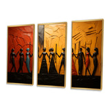 African Tribal Rhythms VIII - Multi-Panels