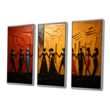 African Tribal Rhythms VIII - Multi-Panels
