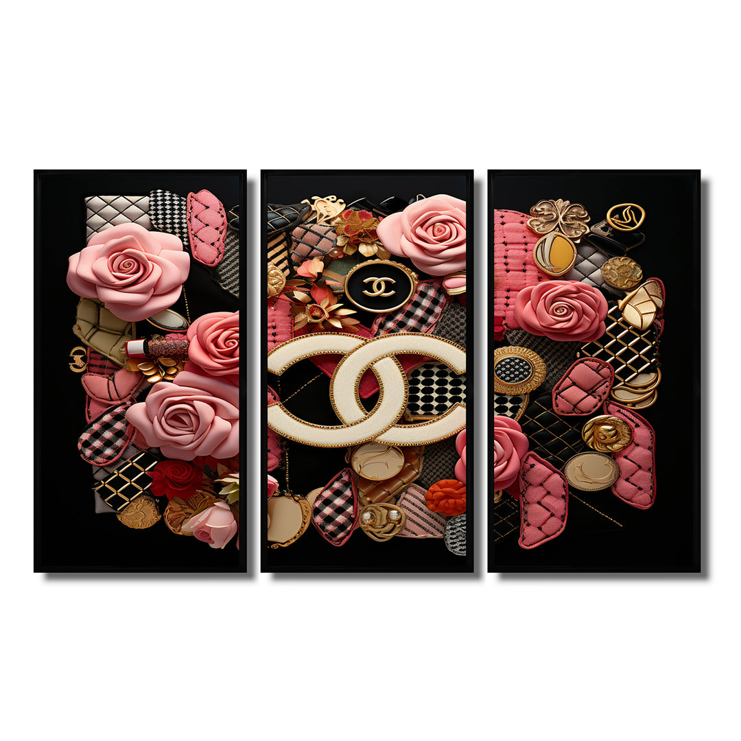 All Fashion Brands Logo II - Multi-Panel Canvas Prints