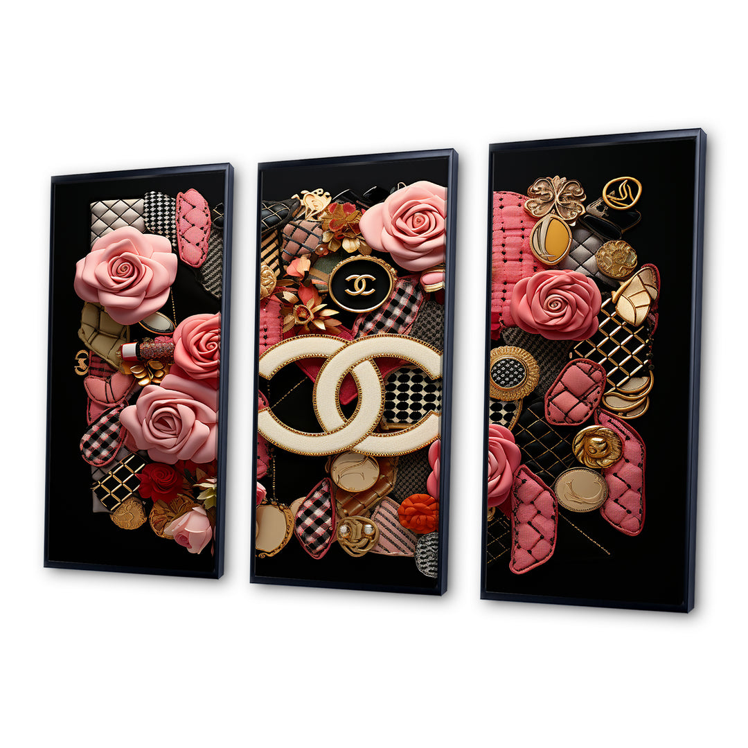 All Fashion Brands Logo II - Multi-Panel Canvas Prints