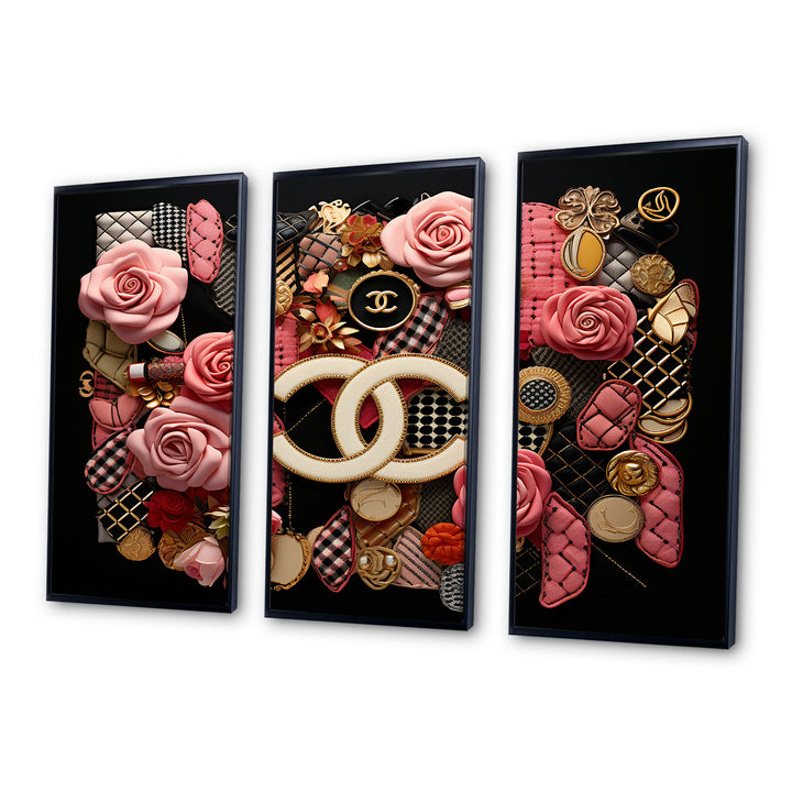 All Fashion Brands Logo II - Multi-Panel Canvas Prints