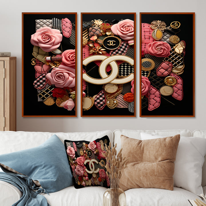 All Fashion Brands Logo II - Multi-Panel Canvas Prints