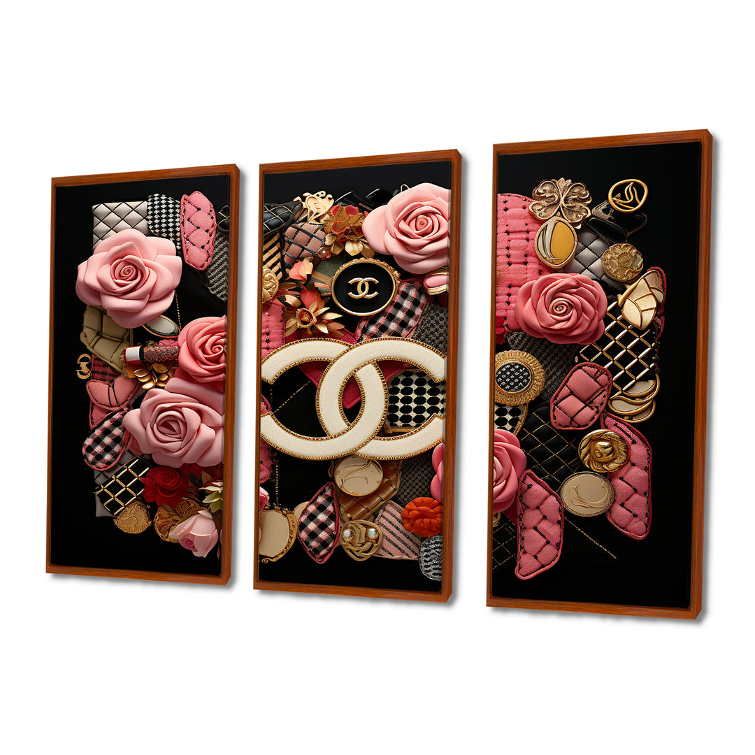 All Fashion Brands Logo II - Multi-Panel Canvas Prints