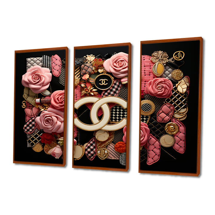 All Fashion Brands Logo II - Multi-Panel Canvas Prints