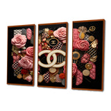 All Fashion Brands Logo II - Multi-Panel Canvas Prints