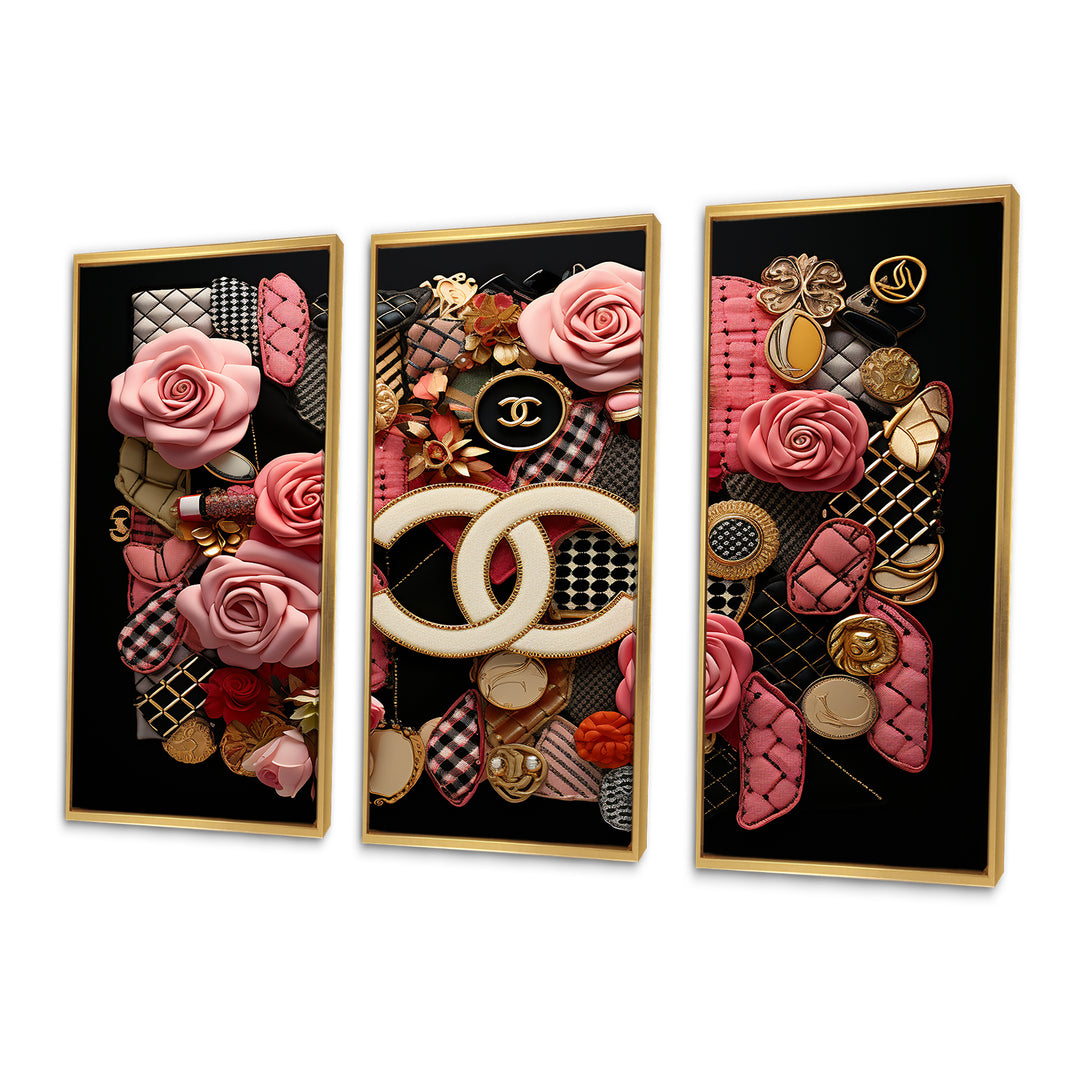 All Fashion Brands Logo II - Multi-Panel Canvas Prints